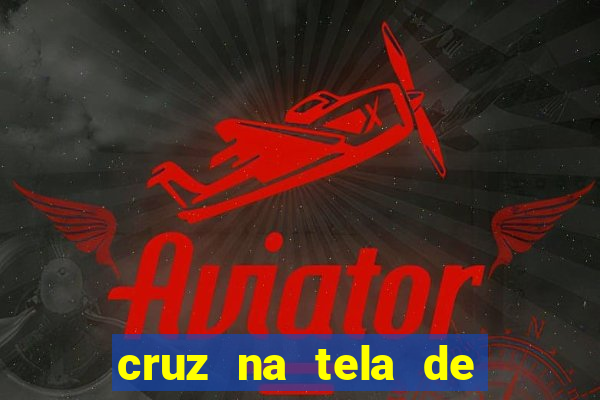 cruz na tela de cruz das